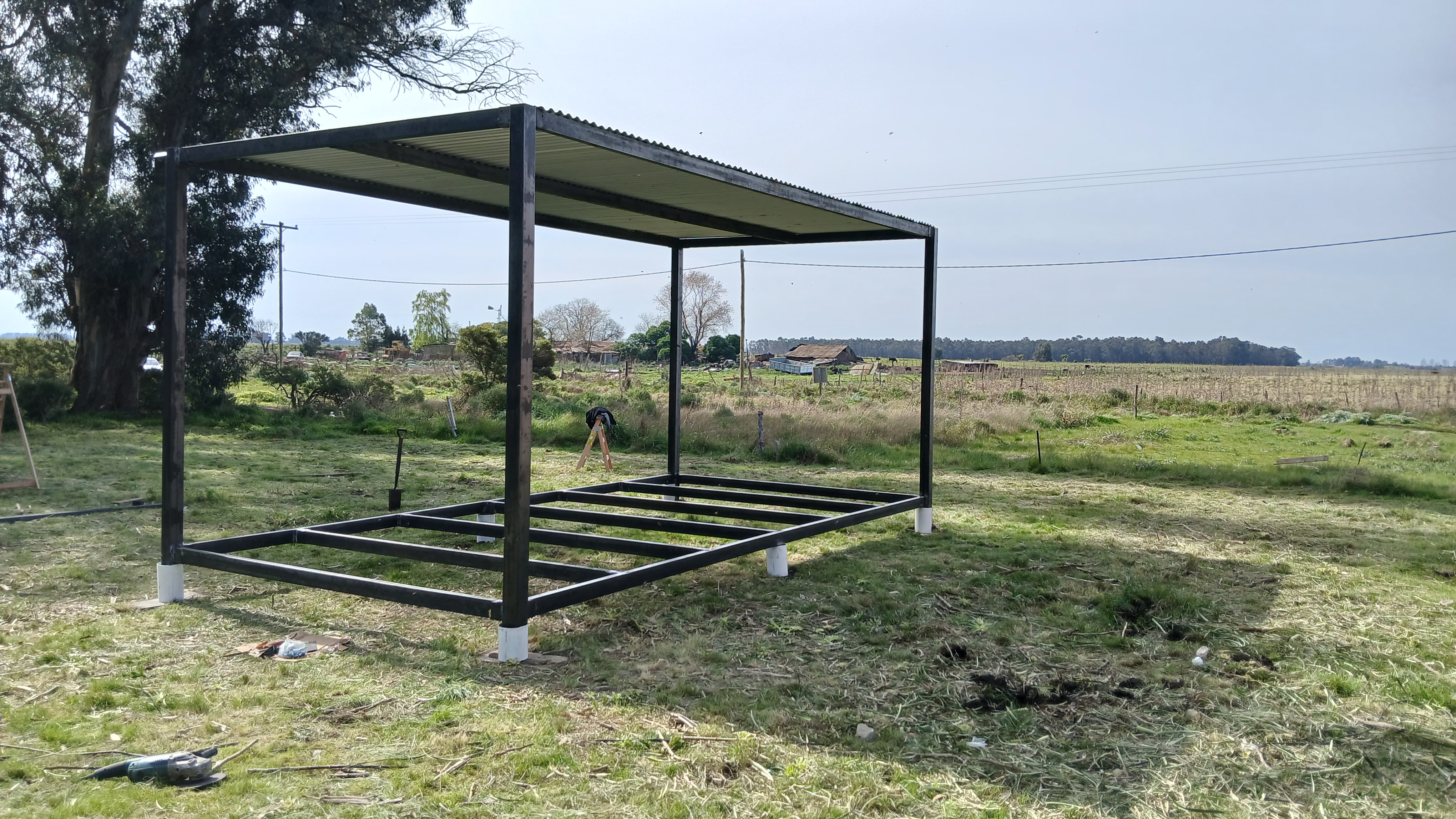 Estructura Modular 6 × 3 m
